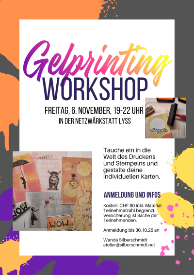 Gelprinting-Workshop