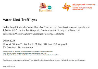 Vater-Kind-Treff Lyss