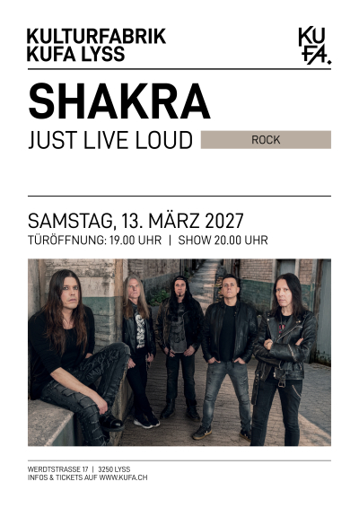Shakra JUST LIVE LOUD