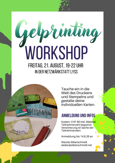 Gelprinting-Workshop
