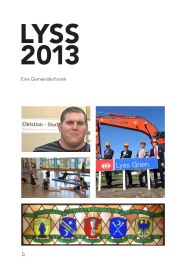 Lysser Chronik 2013