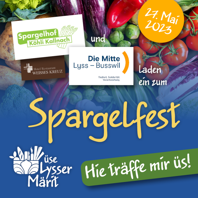 Üse Lysser Märit - Themenanlass Spargelfest