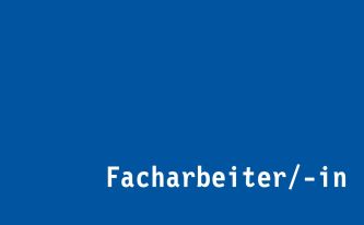 Facharbeiter/-in