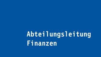 Abteilungsleitung Finanzen