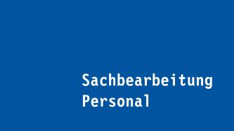 Sachbearbeitung Personal